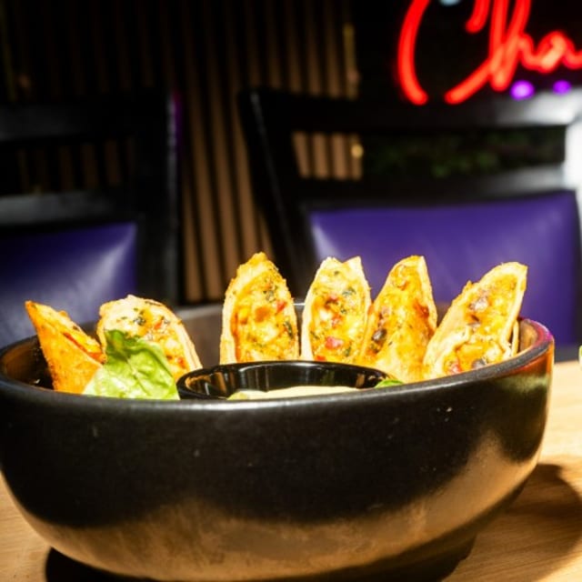Santa Fe Chicken Rolls.